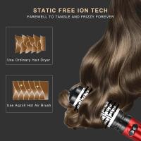 Peine Secador De Pelo 3 En 1 Con Cepillo De Aire Multi Función Secador De Cabello Curler De Iones Negativos Y Liso 360° Giratorio Para Cabello - details 10