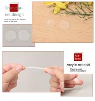 Cinta Adhesiva Doble Cara Nano Gel Transparente Para Manualidades DIY Poster Pegatinas Trasladables Y Sin Rastro Paquete De 50/70 Piezas - details 1
