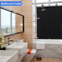 Cortinas De Rollo Universal Para Ventanas Negro Antirreflejo Absorbedor De Luz Para Coche Dormitorio Cocina Oficina Instalación Sin Uso De Tornillos - details 11