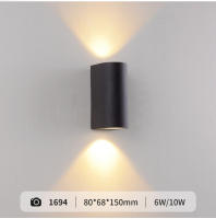Lámpara De Pared Moderna TRAZOS IP65 Impermeable Para Exterior Y Dormitorio Iluminación Circular Y Cuadrada Decorativa Con Luz LED Para Jardín Porche Cocina Comedor Estudio Baño - details 12