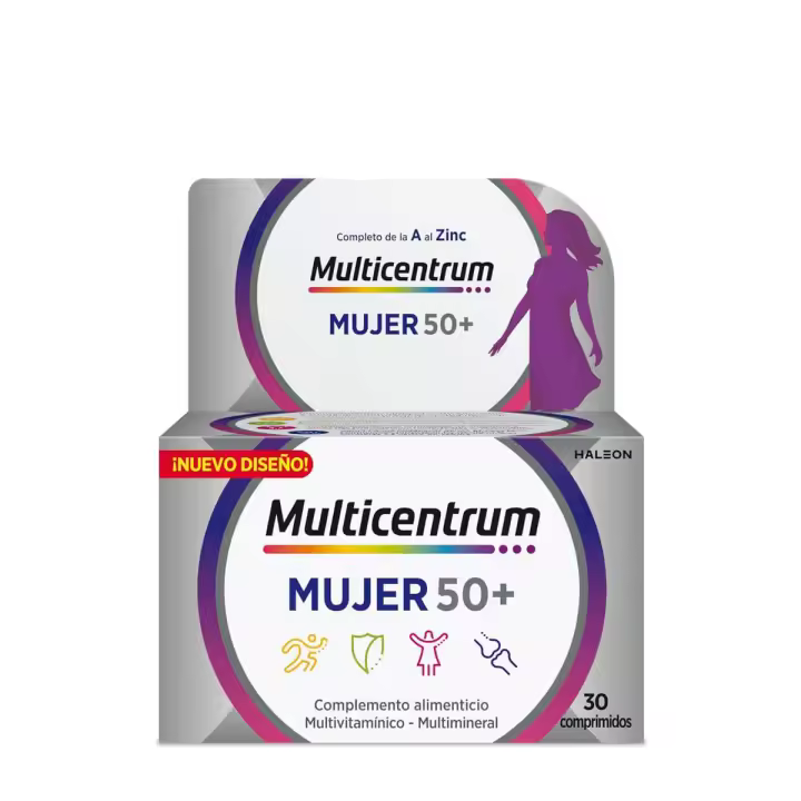Multicentrum mujer 50 +30 comprimidos - 1