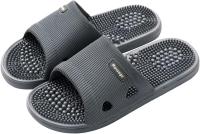 Mocasines De Masaje De Color Sólida Para Mujer Antideslizante Con Punta Abierta Sandalias Suaves Para Interior Estilo De Verano - details 0