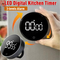 Temporizador De Cocina Digital LED Recargable Por USB Con Recordatorio De Horneado Y Volumen Ajustable Trípode Magnético Para La Cocina - details 10