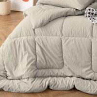 ARISE SHOP-Edredón super soft PANNA Stilia, tiene un diseño de color liso y moderno en cualquier ambiente y decoración. Su textura es cuadrada y suave. 100% poliéster- 300 gr/m2,Disponible en 2 colores. - details 6