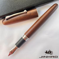 Bolígrafo De Tinta Estilo Clásico JINHAO 9035 Hecho a Mano En Madera Para Escritura En Escuela Y Oficina Uso Profesional - details 0