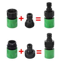 Accesorios de manguera de agua de liberación de conexión rápida para jardín, conectores de plástico, macho y hembra, 3/4 pulgadas, 10 piezas - details 5