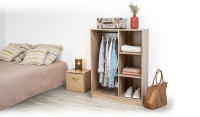 ROPERO NATURAL MIX N,MODUL 109CM DE ALTO MARCA JJA - details 4