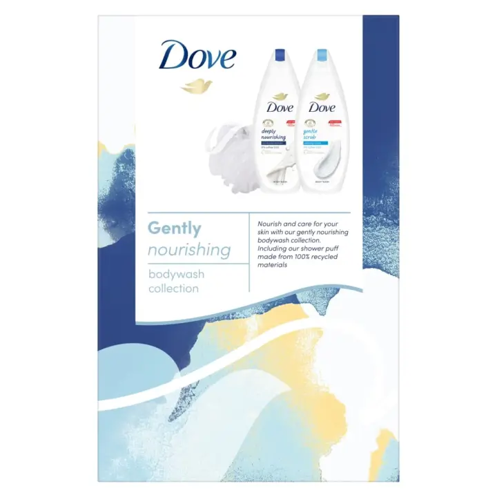 Dove Gently Nourishing Body Wash Collection Gift Set - 225ml - 1