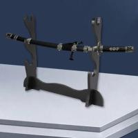 3Tier Samurai espada katana soporte rack display negro - details 1