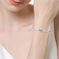 Pulseras clásicas de cadena de serpiente de plata esterlina 925 para mujer, compatibles con pulseras de cuentas europeas Pandora, dijes para mujer como regalo informal para el Día de la Madre - details 1