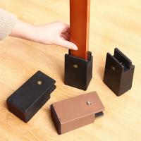 4PCS Alzas De Silla Ajustables Con Tornillo Y Abrazadera 2 4 Pulgadas Altura Resistente Para Sofá Mesas Cama Muebles - details 0