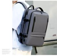 Bolsa para portátil de 17 pulgadas para hombre, mochila Extensible de viaje de negocios con puerto de carga USB y diseño impermeable de gran capacidad, 36-55L - details 14
