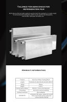 Radiador De CPU De Aluminio Para PC Y Laptop 30-40-80-120-160-200-240-250-300mm Bloque De Enfriamiento Por Agua Para CPU GPU - details 2