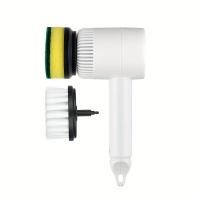 Cepillo De Limpieza Multifuncional USB Recargable Para El Hogar Con 6 Cabezas De Cepillo Aparatos Eléctricos De Limpieza - details 11