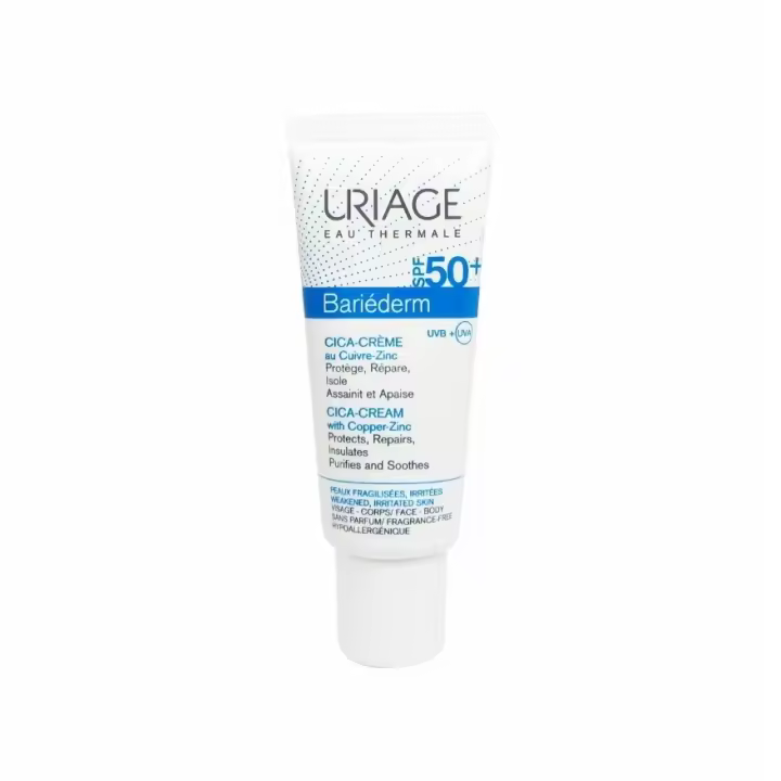 Uriage Bariéderm Cica Crema con Cu-Zn SPF 50 40 ml - 1