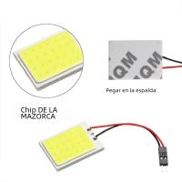 Lámpara De Lectura LED Blanca T10 BA9S Bombilla LED Para Coche Interiores Panel Luz Festoon 12V 0.4W Varios Pack Disponibles - details 4