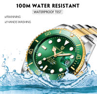 Reloj Mecánico PAGANI DESIGN Para Hombre Cristal De Zafiro Resistente Al Agua Acero Inoxidable Deportivo Lujo Automático Con Calendario Completo Y Luz Nocturna - details 24