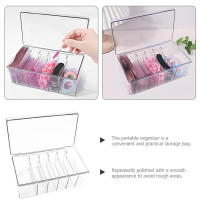 Caja De Almacenamiento Para Pestañas Con Tapa Organizador De Cosméticos De Acrílico Transparente Exclusivo Para Suministros De Maquillaje - details 9