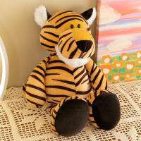 Muñeco De Peluche De Animales Del Bosque 25-35cm Conejo Perro Elefante León Tigre Zorro Mono Juguete Suave Para Niños Regalo De Cumpleaños - details 15