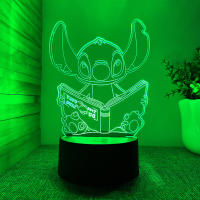 Lámpara De Noche Ilusión 3D Con Control Remoto Y Toque Inteligente Decoración De Habitación En Forma De Animal Regalo Para Cumpleaños San Valentín Y Navidad - details 0