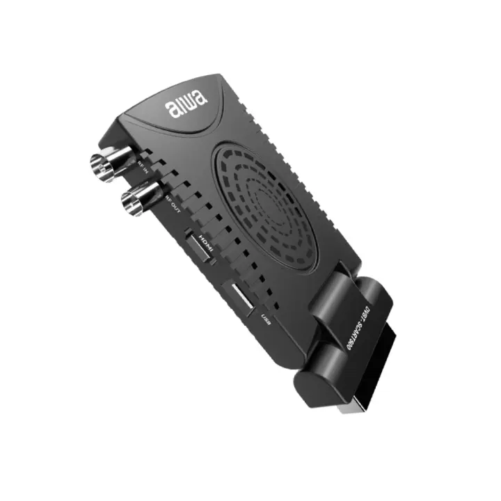 AIWA TDT HD T2 Scart Euroconector DVB-T con USB HD Grabación DVT- SCART500 - 1