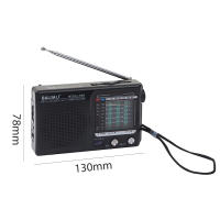 Radio Meteorológica De Emergencia Portátil Con Banda Completa SW AM FM Mini Radio Mano Batería Para Interior Y Exterior - details 7