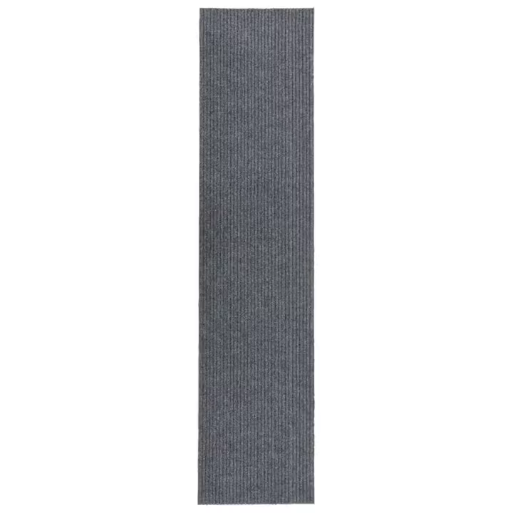 vidaXL Alfombra de pasillo atrapa suciedad 100x450 cm Color Antracita,  Gris,  y mas Alfombras de área  Alfombra de Piso para Sala de Estar Dormitorio Habitación Salón - 1
