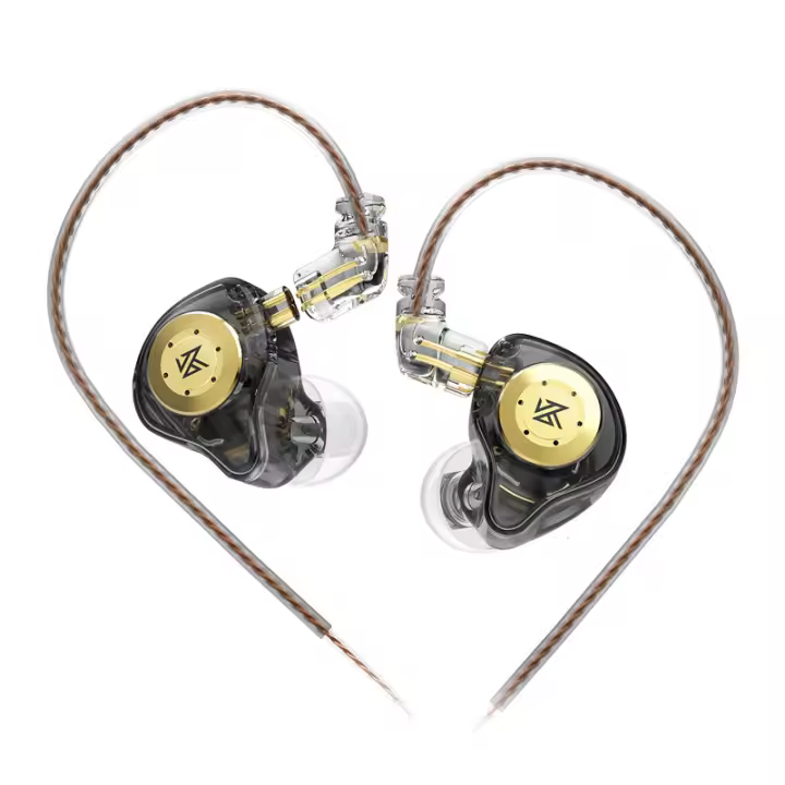 KZ EDX pro 10mm Auriculares Inalámbricos Con Circuito Magnético Doble Y Cable De 2PIN Mejor Calidad De Sonido Performance Dinámica - 1