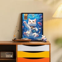 Rompecabezas De 1000 Piezas Para Adultos Celebración De Año Nuevo Suerte Y Buena Suerte Pintura Minimalista Decorativa Jigsaw - details 5