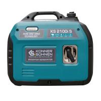 Generador inverter Könner & Söhnen KS 2100i S Carcasa insonorizada.  Potencia máxima 2000 W, 1x16A (230V), 2 puertos USB - details 1