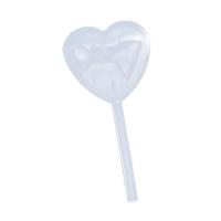50pcs De Pipetas De Corazón Miniatura De 4ml Transparentes Para Pasteles Y Chocolate Soplador De Líquido Plástico - details 10