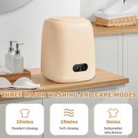 Mini Lavadora plegable, portátil, Pequeña Lavadora con secadora para camping, Viajes, Turismo y dormitorio, 9 L, 1,35 kg, para calcetines, ropa interior y ropa de Bebe - details 4