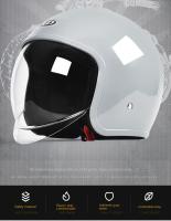 Casco De Seguridad Para Vehículos Eléctricos GB Certificado Unisex Abs Winter Universal Para Motocicletas Todo El Año - details 1