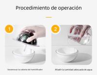 Proyector De Estrella De Navidad Con Humidificador LED USB Luz Ambiente Para Dormitorio Iluminación De Ambiente Con Humidificador - details 15