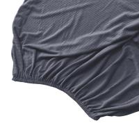 Funda De Cabeza De Cama Elástica Desmontable Protección Antipolvo Funda De Sillín Suave Para Dormitorio Decoración De Muebles Lavable - details 4