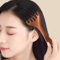 Peine De Masaje Meridiano Cuidado Capilar Conchas De Six-Claw Gua Sha Scraping Massajeador De Dientes Anchos Facial Y Corporal - details 1