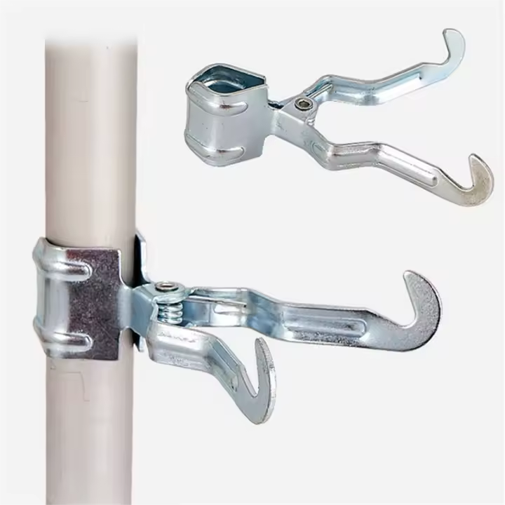 Herramientas Multifuncionales BOPORO Clip de Metal para Papel y Tejido Gancho para Colgar en Camping Accesorios para Tienda de Campaña - 1