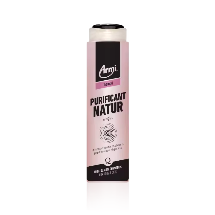 Armi Champú PURIFICANTE NATURAL Alergias Perro Árbol de Té - 225 Ml - 1