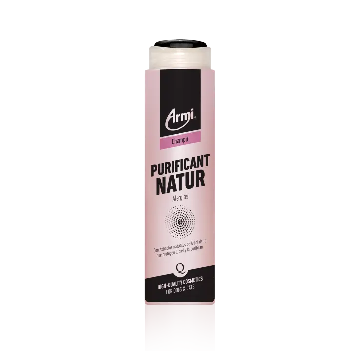 Armi Champú Perro PURIFICANTE NATURAL Alergias Perro 800ml - 1