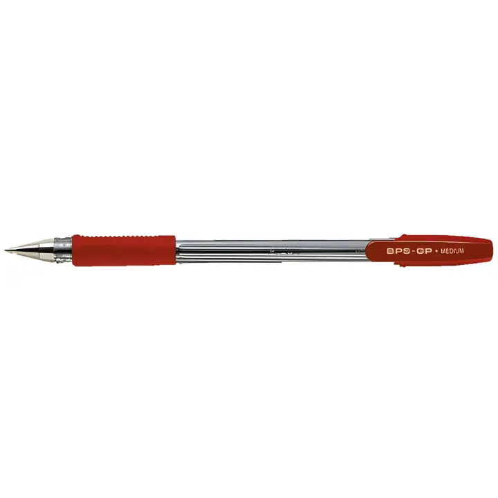Pilot Bolígrafo BPS Rojo Tinta Aceite Pack 5 - 1
