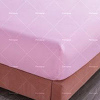 Juego de cama de tres piezas, funda de colchón, textil para el hogar, delicado y suave, agradable para la piel, color sólido, adecuado para sala de estar, dormitorio. - details 2