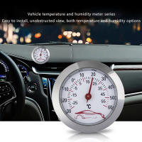 Mini Termómetro Para Tablero De Coche Portátil Medidor De Temperatura Redondo Decoración Para Coche Y Hogar - details 1