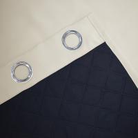 Cortinas De Algodón Aislantes Térmicas Y Antipolvo Para Dormitorio Negro 100% Cortinas Calefactoras Y Anti-Viento Con Aislamiento Acústico - details 11