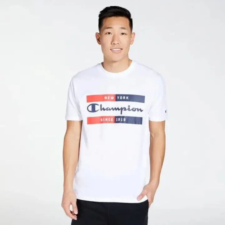 Champion T-Shirt 218559 White Camisetas Champion 8417600307542 8054112942644 - 1