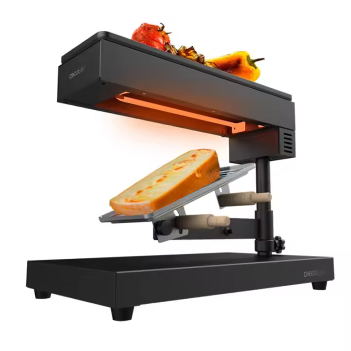 Raclette con parrilla Cecotec Chesse&Grill 6000 Black 600W negro - 1