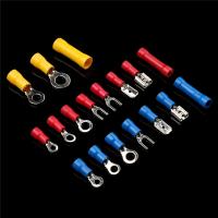 Kit De Conectores De Cable 280pcs Terminales Aisladas Macho Y Hembra Crimpado Frío Assorted Spade Butt Conector Kit - details 1