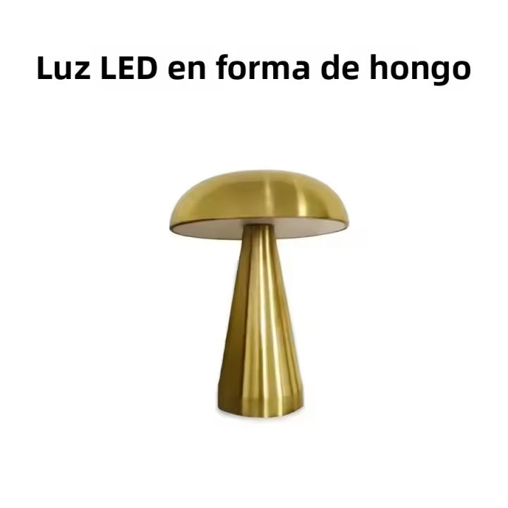 Lámpara De Mesa LED Retro Toque Dimmer Para Decoración De Habitación Comedor Café Estilo Nórdico Sencillo Con Sombrilla - 1