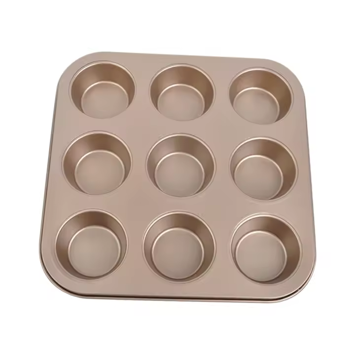 Molde Para Muffins Y Donuts Antiadherente Diseños Variados Hornillo De Repostería Herramienta Para Hornear Pasteles - 1