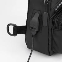 Bolsa De Pecho Antirrobo Para Hombre Pequeña Impermeable Con Malla De Almacenamiento Bolsa Transversal Deportiva Para Viajes Con Bolsillo Para Móvil - details 34