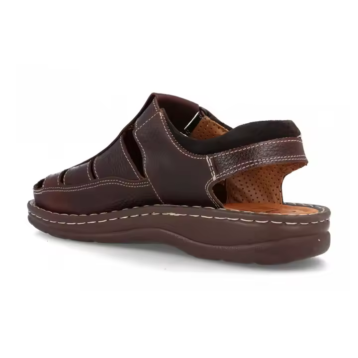 SANDALIA 8092 - ORIGINAL ST SANDALIAS DE HOMBRE  COLORES : NEGRO , MARRON  TALLAS: 39 AL 46  CORTE EXTERIOR: PIEL  FORRO INTERIOR: PIEL / SINTÉTICO  PLANTILLA: PIEL / GEL  ALTURA TACÓN / CUÑA : 3,5 CM.  PISO : SINTÉTICO  MADE IN PORTUGAL - 1